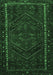Persian Emerald Green Traditional Rug, tr667emgrn