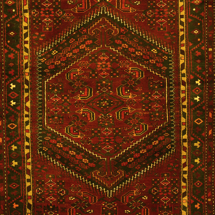 Persian Yellow Traditional Rug, tr667yw