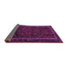 Sideview of Persian Purple Traditional Rug, tr667pur