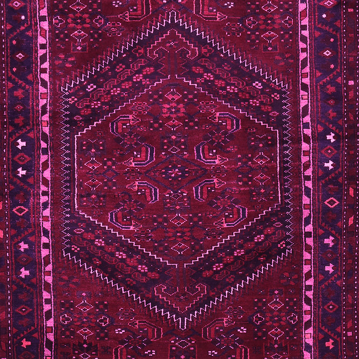 Machine Washable Persian Pink Traditional Rug, wshtr667pnk