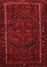Persian Red Traditional Area Rugs