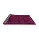 Sideview of Persian Pink Traditional Rug, tr667pnk