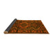 Sideview of Persian Yellow Traditional Rug, tr668yw