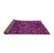 Sideview of Persian Purple Traditional Rug, tr668pur
