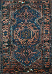 Persian Light Blue Traditional Rug, tr668lblu