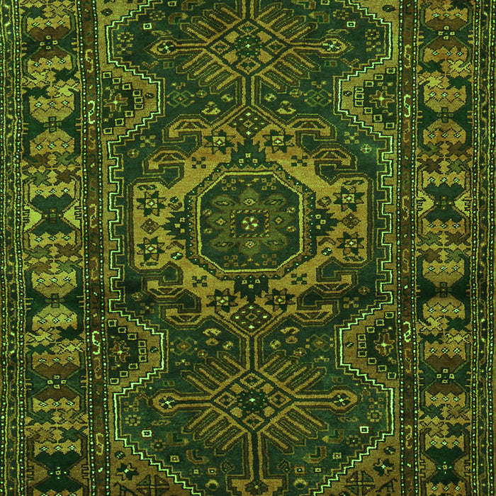 Persian Green Traditional Rug, tr668grn