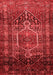 Persian Red Traditional Area Rugs