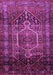 Persian Purple Traditional Rug, tr669pur