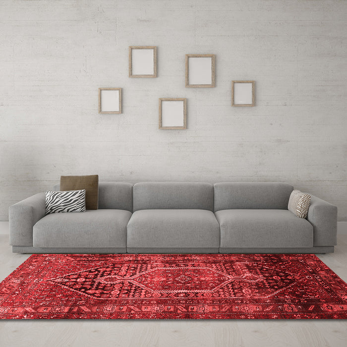 Traditional Red Washable Rugs
