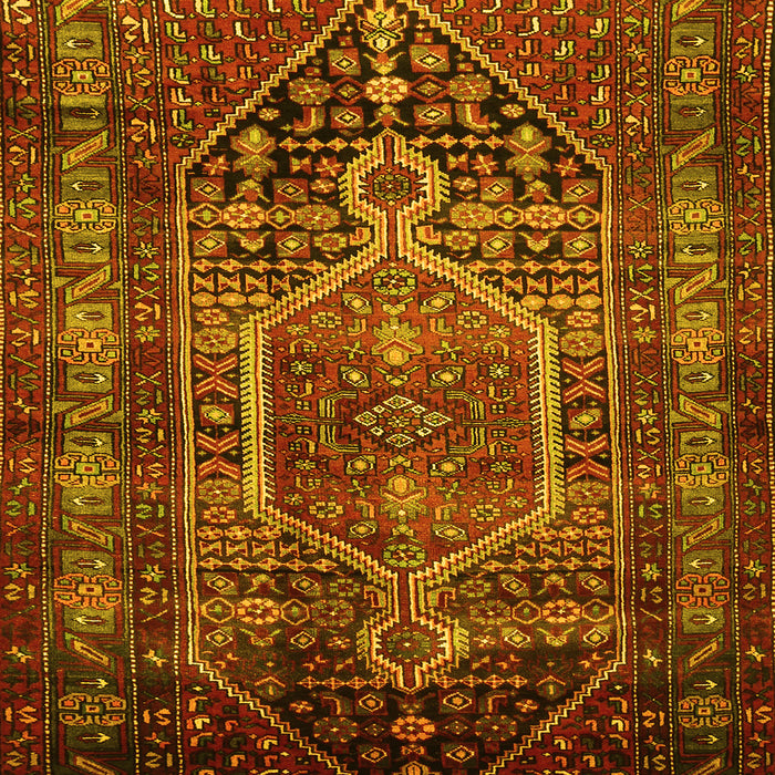 Persian Yellow Traditional Rug, tr669yw