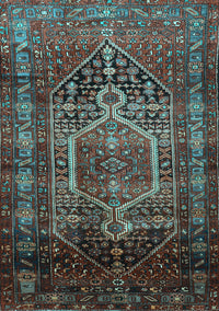Persian Light Blue Traditional Rug, tr669lblu