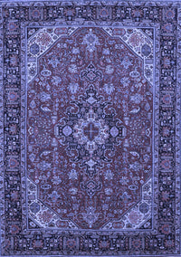 Medallion Blue Traditional Rug, tr66blu