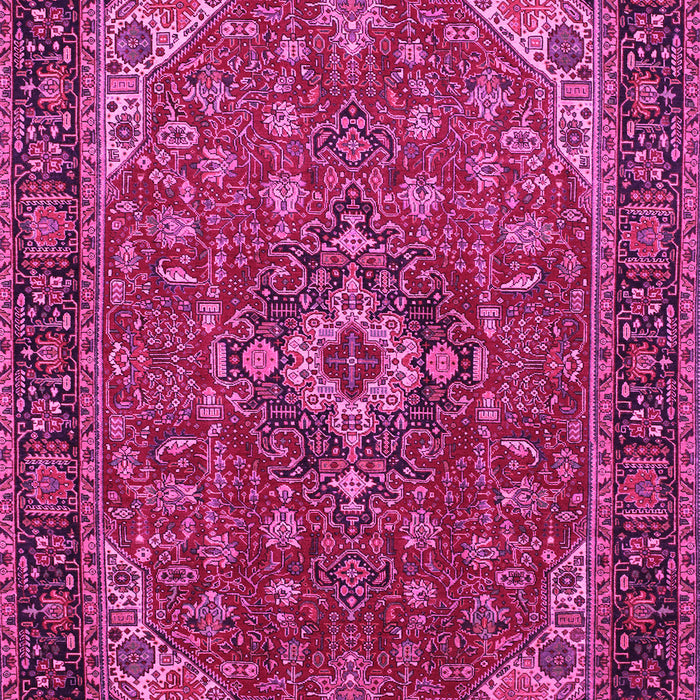 Medallion Pink Traditional Rug, tr66pnk