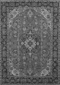 Medallion Gray Traditional Rug, tr66gry