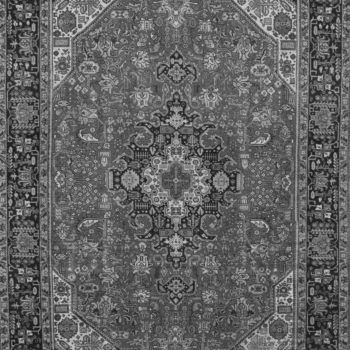 Medallion Gray Traditional Rug, tr66gry
