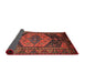Sideview of Traditional Red Persian Rug, tr670