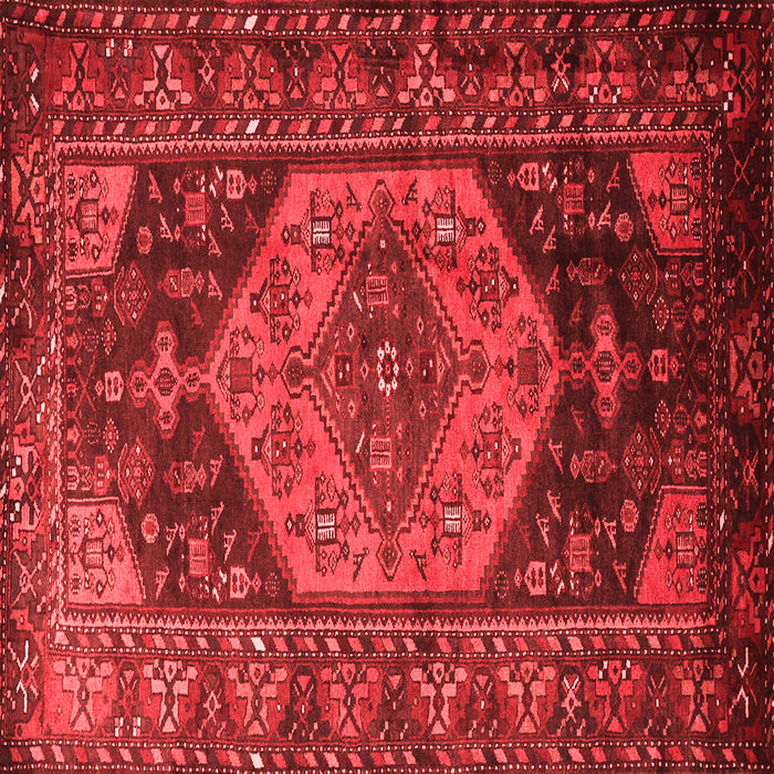 Machine Washable Persian Red Traditional Rug, wshtr670red
