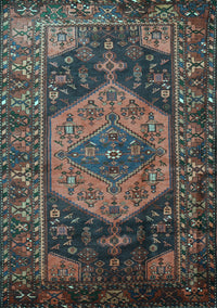 Persian Light Blue Traditional Rug, tr670lblu