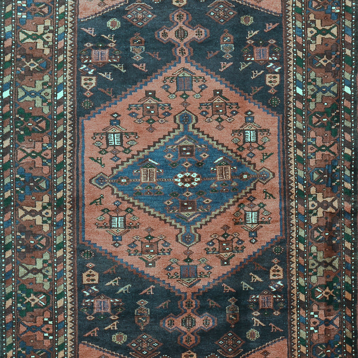 Persian Light Blue Traditional Rug, tr670lblu