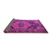 Sideview of Persian Purple Traditional Rug, tr670pur