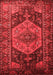 Persian Red Traditional Area Rugs