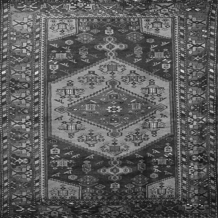 Serging Thickness of Persian Gray Traditional Rug, tr670gry