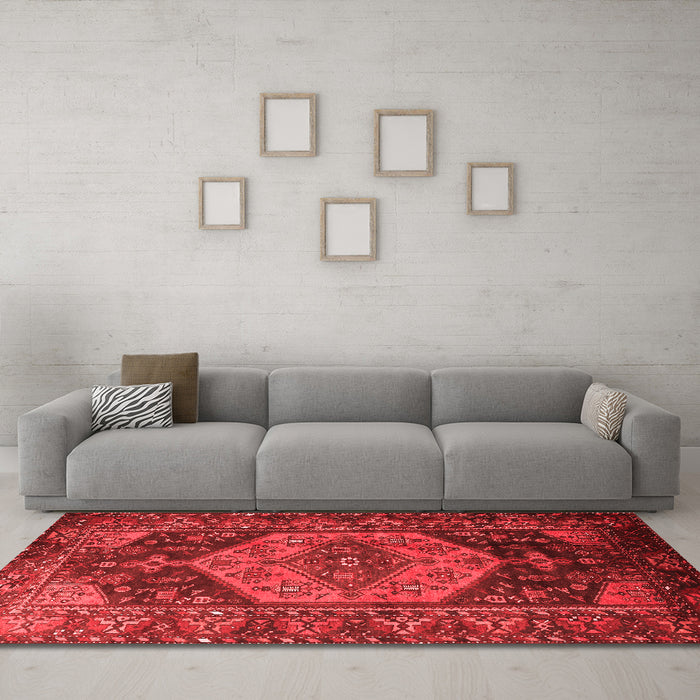 Traditional Red Washable Rugs
