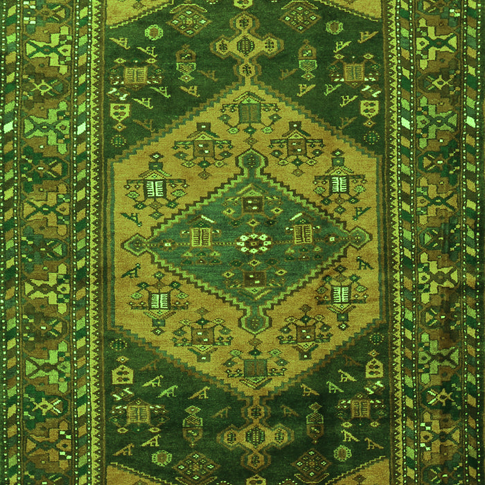 Persian Green Traditional Rug, tr670grn