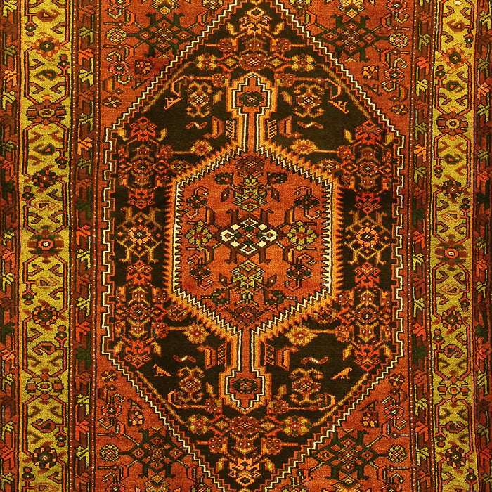 Persian Yellow Traditional Rug, tr671yw
