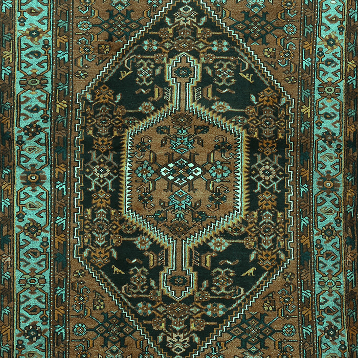 Persian Turquoise Traditional Rug, tr671turq