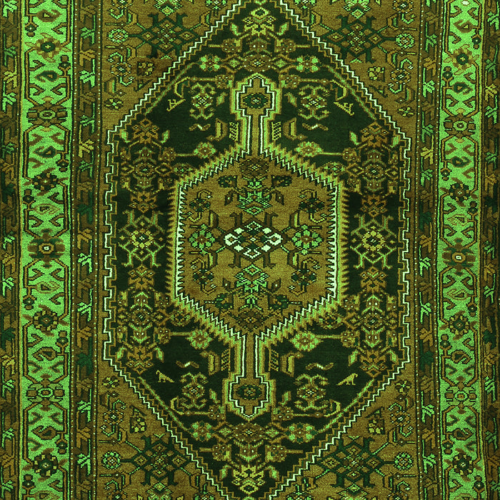 Persian Green Traditional Rug, tr671grn