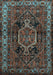 Persian Light Blue Traditional Rug, tr671lblu