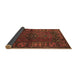 Sideview of Persian Brown Traditional Rug, tr672brn