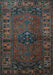 Persian Light Blue Traditional Rug, tr672lblu