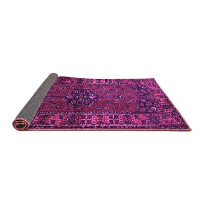 Sideview of Persian Purple Traditional Rug, tr672pur