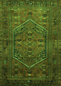 Persian Green Traditional Rug, tr673grn