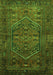 Persian Green Traditional Rug, tr673grn