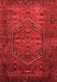 Persian Red Traditional Area Rugs