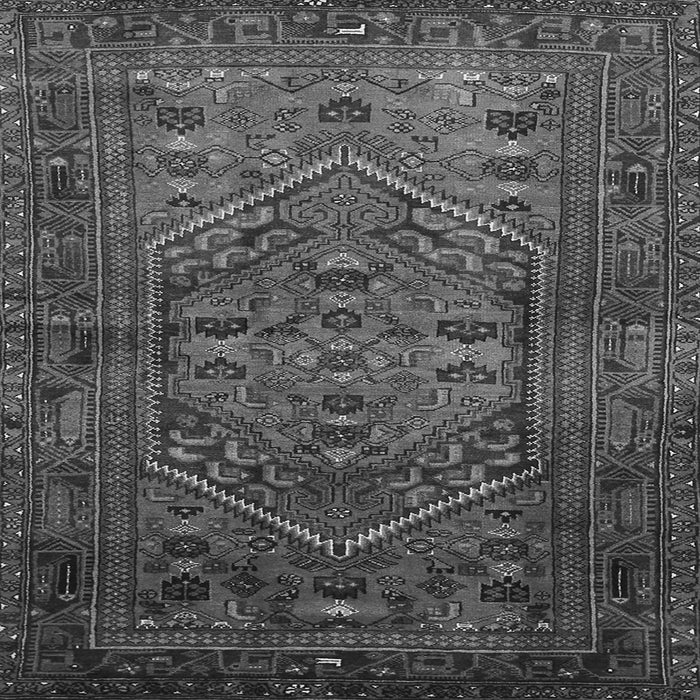 Serging Thickness of Persian Gray Traditional Rug, tr673gry