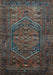 Persian Light Blue Traditional Rug, tr673lblu