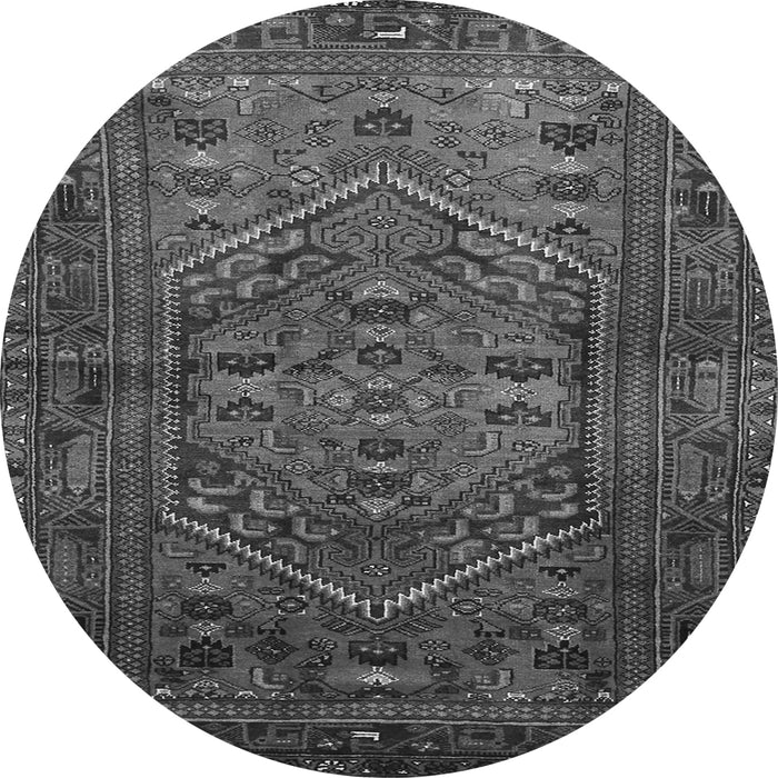 Square Persian Gray Traditional Rug, tr673gry