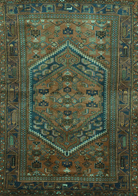 Persian Turquoise Traditional Rug, tr673turq