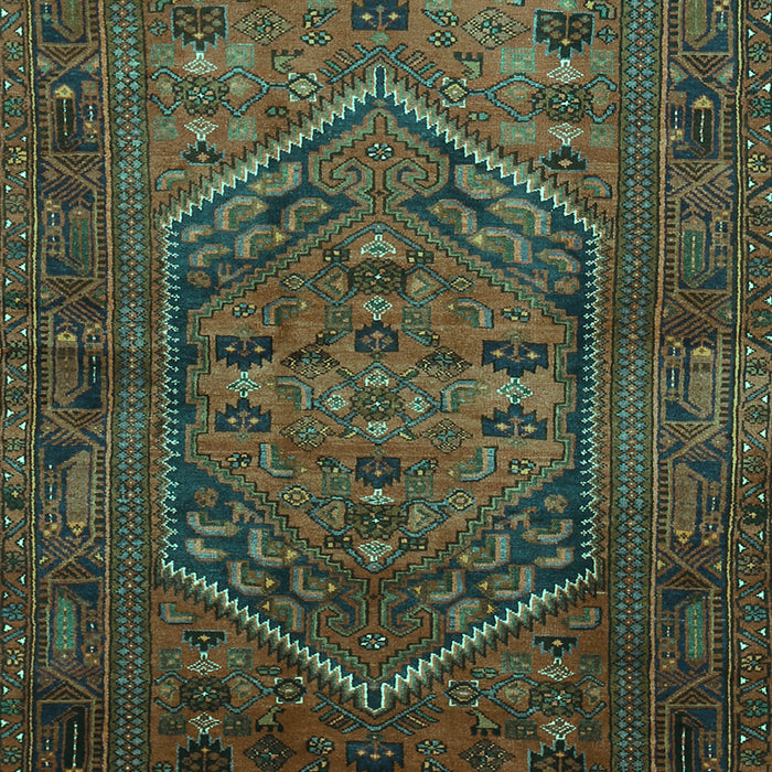 Persian Turquoise Traditional Rug, tr673turq