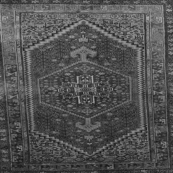Serging Thickness of Persian Gray Traditional Rug, tr674gry