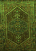 Persian Green Traditional Rug, tr674grn