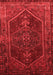 Persian Red Traditional Area Rugs