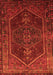 Persian Orange Traditional Rug, tr674org
