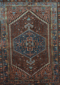 Persian Light Blue Traditional Rug, tr674lblu