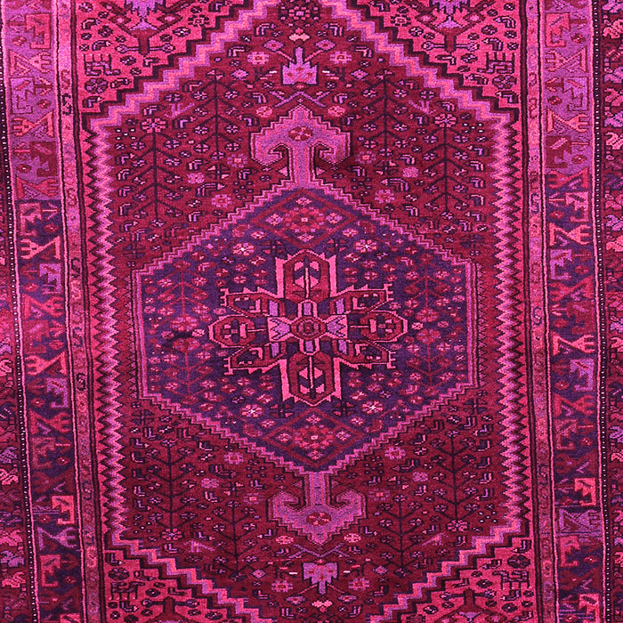 Machine Washable Persian Pink Traditional Rug, wshtr674pnk