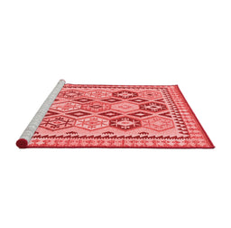 Country Red Washable Rugs